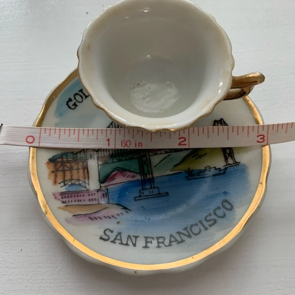 San Francisco Plate and Saucer